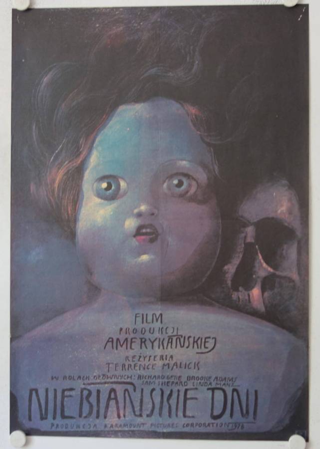 In der Glut des Südens originales polnisches Filmplakat